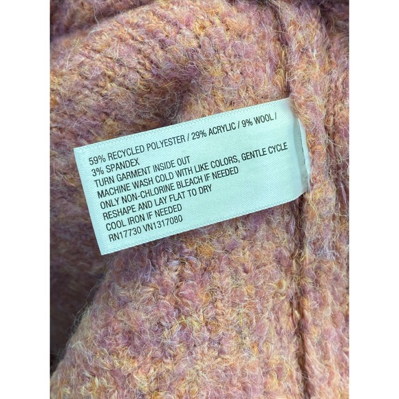 Universal Thread Fuzzy Boucle Knit Sweater Women's 4X Pink Cozy Soft Girl NWT - Picture 6 of 8